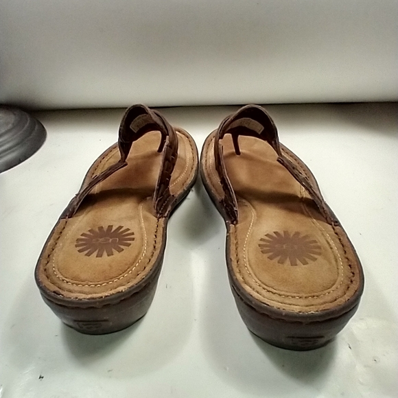 UGG Australia Jenaya 1007561 Brown Sandals Women's sz 7 - Picture 4 of 9